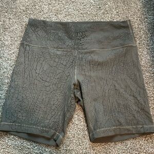 Lululemon bike shorts size 14